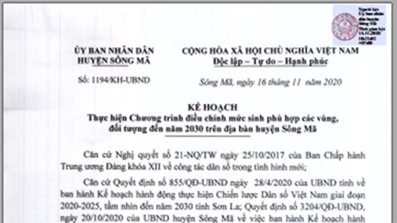 Kế hoạch 1194/KH-UBND